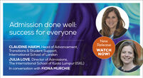 Admissions Done Well webinar